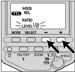 KONICA MINOLTA PROGRAM FLASH - Réglage du ratio de puissance (puissance différente d'un flash à l'autre) - 8