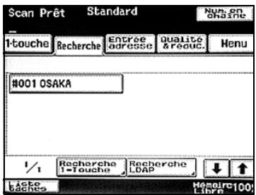 KONICA MINOLTA SU 501 PH2 5 - Recherche d'un destinataire une touche - 3