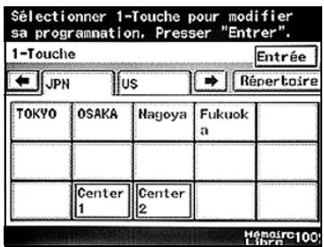 KONICA MINOLTA SU 501 PH2 5 - Changer/supprimer un bouton de numérotation 1-touche - 1