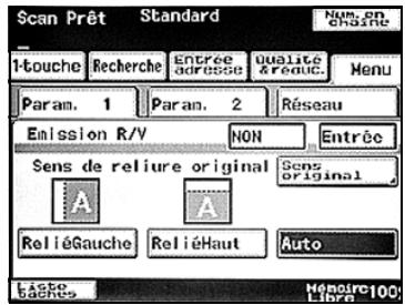 KONICA MINOLTA SU 501 PH2 5 - Sélectionnez la marge originale appropriée. - 1