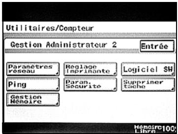 KONICA MINOLTA SU 501 PH2 5 - Pour spécifier un paramètre de commutation logicielle - 1