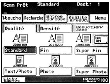 KONICA MINOLTA SU 501 PH2 5 - Spécifier un destinataire en appuyant sur un bouton de numérotation 1-touche - 3