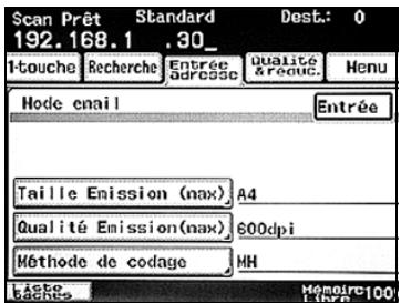KONICA MINOLTA SU 501 PH2 5 - Pour entrer une adresse - 5