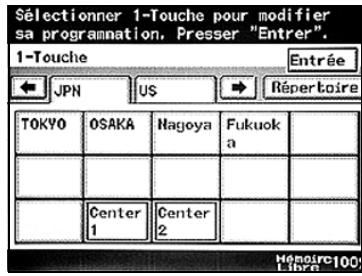 KONICA MINOLTA SU 501 PH2 5 - Pour programmer un bouton 1-touche - 5