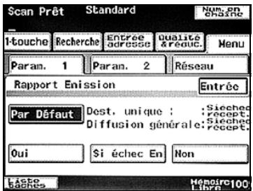 KONICA MINOLTA SU 501 PH2 5 - Spécifier la condition d'impression du rapport d'émission - 2