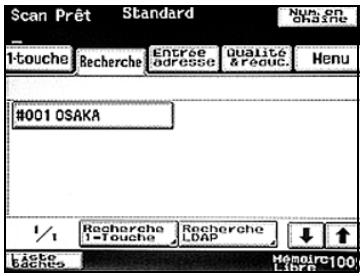 KONICA MINOLTA SU 501 PH2 5 - Recherche d'un destinataire une touche - 3