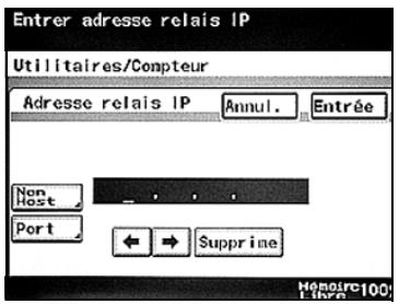 KONICA MINOLTA SU 501 PH2 5 - Pour enregistrer une station de relais IP - 5