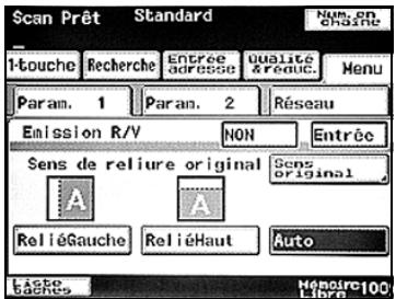 KONICA MINOLTA SU 501 PH2 5 - Sélectionnez la marge originale appropriée. - 1