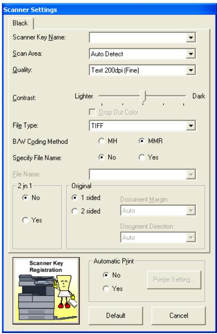 KONICA MINOLTA SU 501 PH2 5 - Spécifier l'impression automatique avec IP Scanner - 2