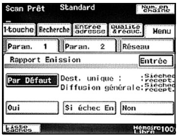 KONICA MINOLTA SU 501 PH2 5 - Spécifier la condition d'impression du rapport d'émission - 2