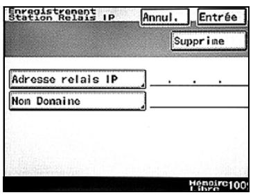 KONICA MINOLTA SU 501 PH2 5 - Pour enregistrer une station de relais IP - 4