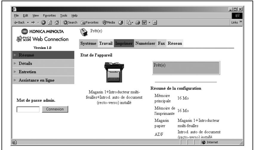KONICA MINOLTA SU 502 SCANNER - Présentation de PageScope Web Connection - 2