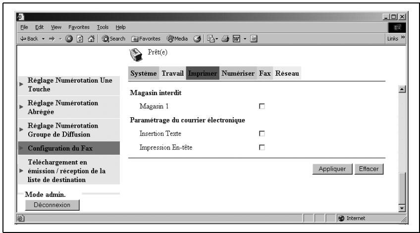 KONICA MINOLTA SU 502 SCANNER - Configuration Fax - 1
