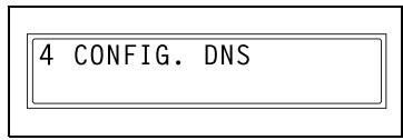 KONICA MINOLTA SU 502 SCANNER - Spécification de la configuration DNS - 1