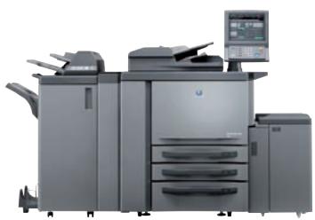 KONICA MINOLTA BUSINESS HUB PRO 950 - Système pour les livrets et les documents composés de feuilles pliées en z - 1