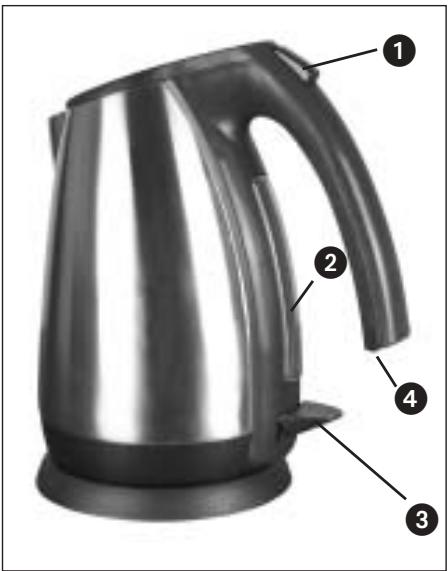 BIFINETT KH 1102 KETTLE - Upozornenie: - 1