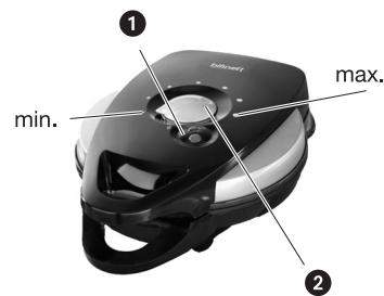 BIFINETT KH 1103 WAFFLE IRON - Préparer des gaufres - 1