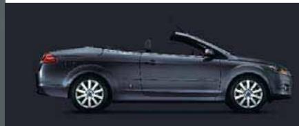 FORD FOCUS COUPE-CABRIOLET - Seuls les revêtements de l'assise, du dossier et des renforts latéraux des sièges sont habilités des garnissages mentionnés. - 3