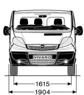 FORD VIVARO - Combi K2700 - K2900 - 2