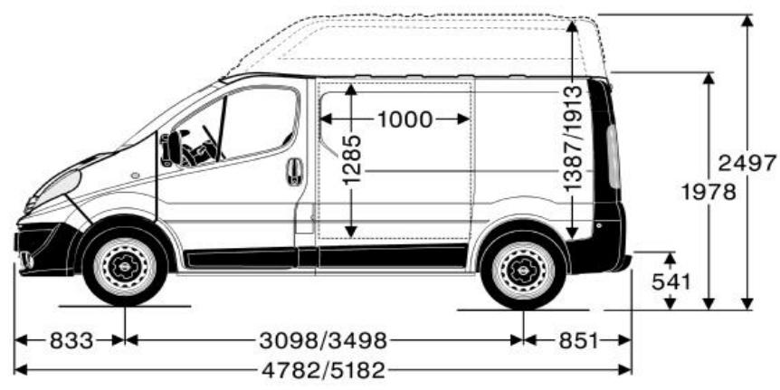 FORD VIVARO - Cabine approfondie - 1