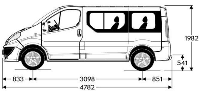 FORD VIVARO - Tour C1 T2700 - 1