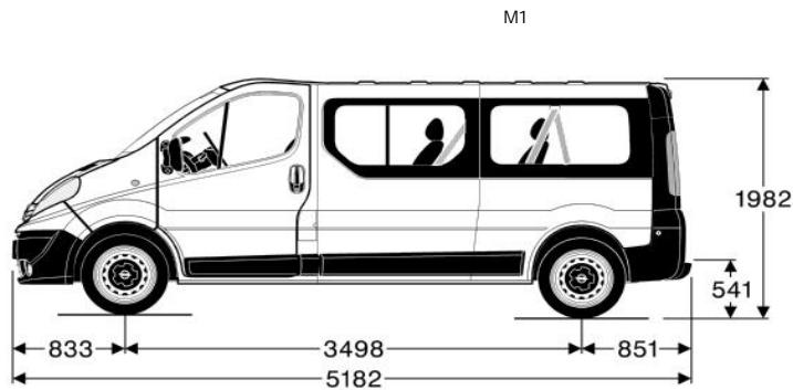 FORD VIVARO - Combi K2700 - K2900 - 4