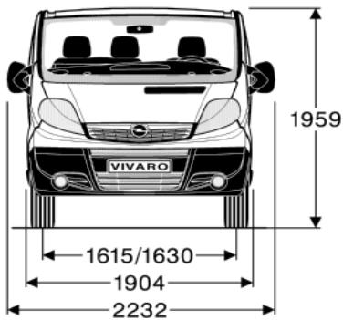 FORD VIVARO VU - Motorisations - 1