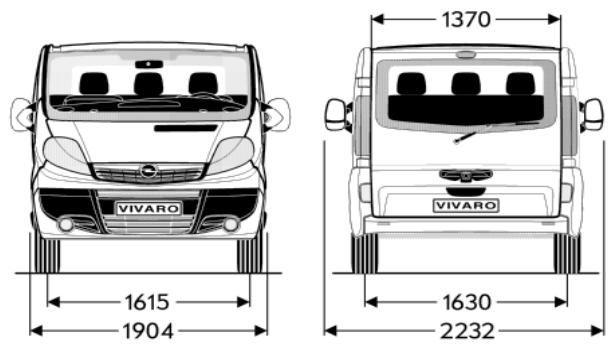 FORD VIVARO VU - Tour C1 T2700 - 2