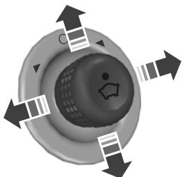 FORD FIESTA 2008 - Sens d'orientation du rétroviseur - 1