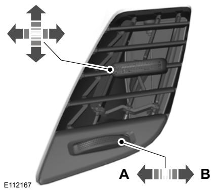 FORD FIESTA 2008 - Buse d'aération centrale - 1