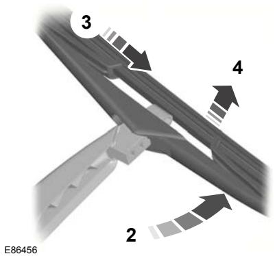FORD FIESTA 2008 - Balai d'essuie-glace de lunette arrière - 1