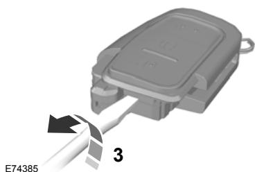 FORD FIESTA 2008 - Télécommande avec lame de clé escamotable - 2