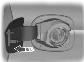 FORD FIESTA 2008 - Trappe de remplissage de carburant - 1