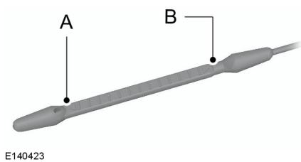 FORD FIESTA 2013 - JAUGE de niveau d'huile moteur - 1.6l duratorq-tdci (DV) DIESEL - 1