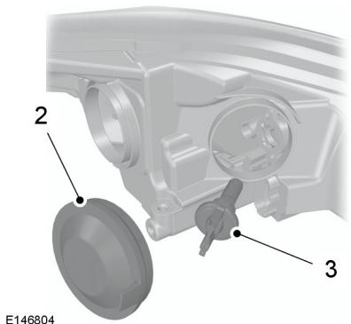 FORD FIESTA 2013 - Feux de route - 1