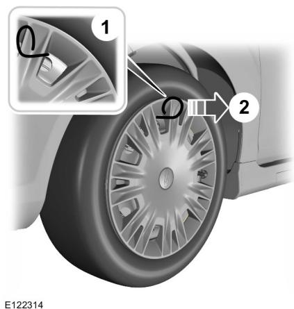FORD FIESTA 2013 - Dépose de la jante - 1
