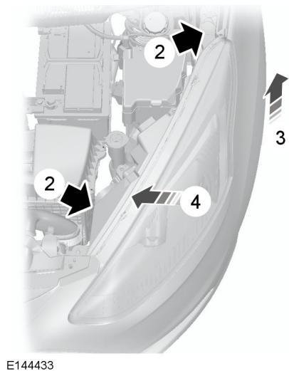 FORD ECOSPORT 2013 - DéPOSE D'UN PHARE - 1