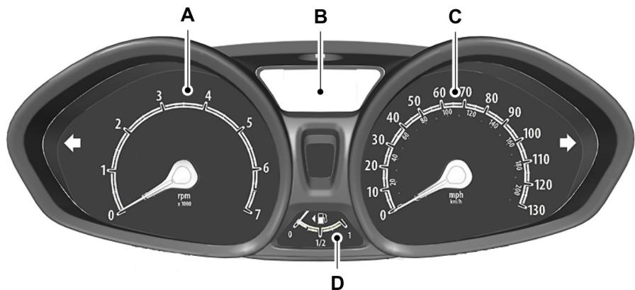 FORD ECOSPORT 2013 - INSTRUMENTS - 1