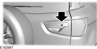 FORD ECOSPORT 2013 - Ouverture du hayon - 1
