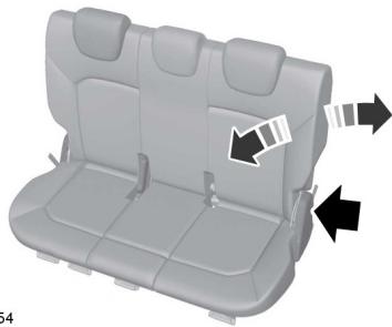 FORD ECOSPORT 2013 - Inclinaison des dossiers de sièges (le cas échéant) - 1