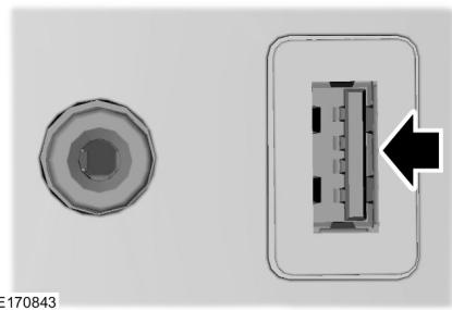 FORD ECOSPORT 2013 - PORT USB (LE CAS ÉCHEANT) - 1