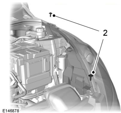FORD FIESTA 2012 - Dépose d'un PHARE - 1