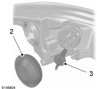 FORD FIESTA 2012 - Feux de route - 1