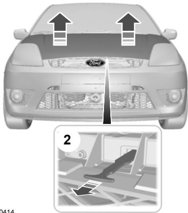 FORD FUSION 2011 - OUVERTURE ET FERMETURE DU CAPOT - 2