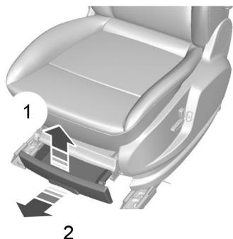 FORD GALAXY 2013 - Compartiments de rangement avant - 2
