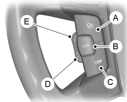 FORD GALAXY 2013 - UTILISATION DU RÉGULATEUR DE VITESSE ADAPTATIF - 1