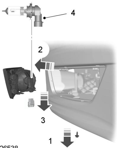 FORD GALAXY 2013 - Phare antibrouillard et feu latéral (S-MAX) - 2