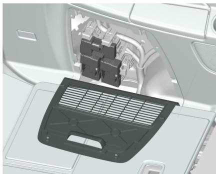 FORD GALAXY 2013 - Boîte à fusibles arrière - 1
