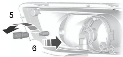 FORD GALAXY 2013 - Phare antibrouillard et feu latéral (S-MAX) - 3