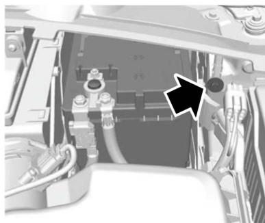 FORD GALAXY 2013 - POINTS DE BRANCHEMENT DE BATTERIE - 1
